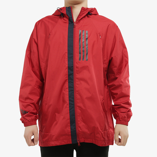 防风夹克EK4625 26夏休闲运动服宽松大码 Adidas 阿迪达斯正品