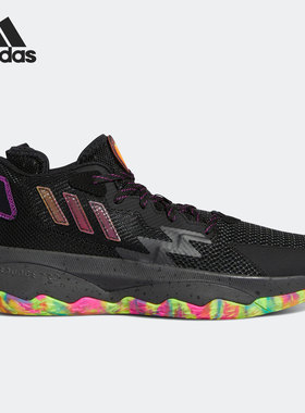 Adidas/阿迪达斯正品利拉德8代BIG MOOD男子中帮篮球鞋GW4336