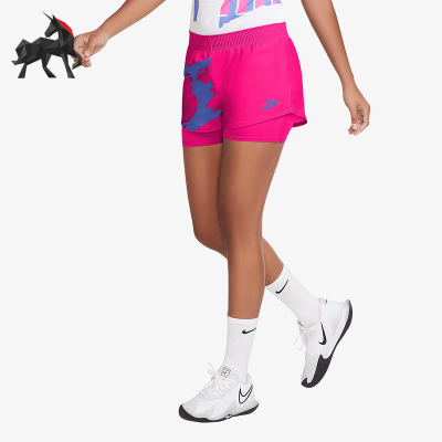 Nike/耐克正品Court Slam女士训练网球运动透气短裤CK8431-604
