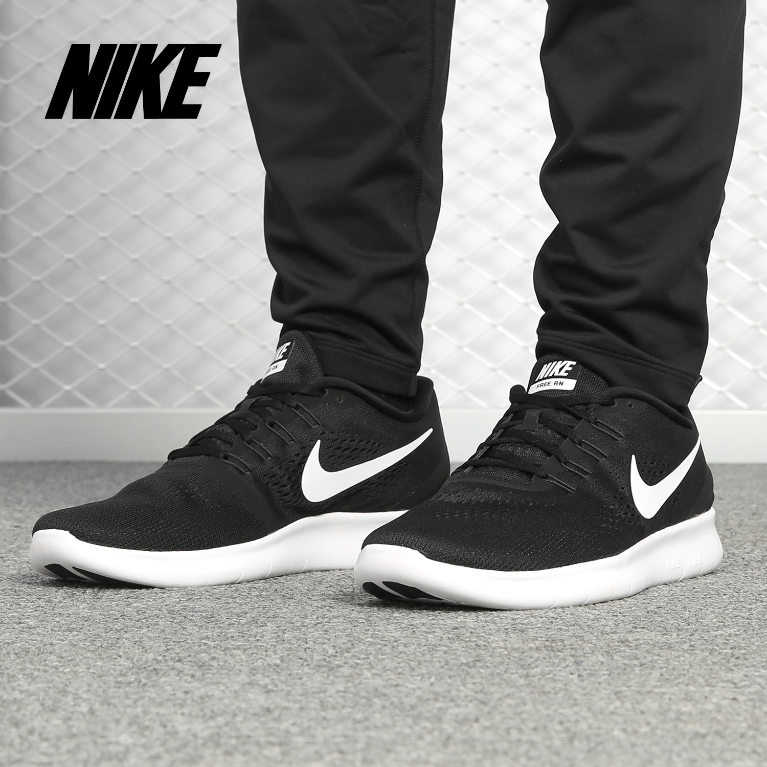Nike/耐克正品男子春季FREE RN赤足网面运动休闲跑步鞋831508