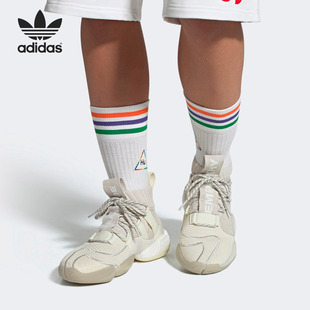 PRIDE男女经典 Adidas 阿迪达斯正品 三叶草OZWEEGO EG7727 休闲鞋