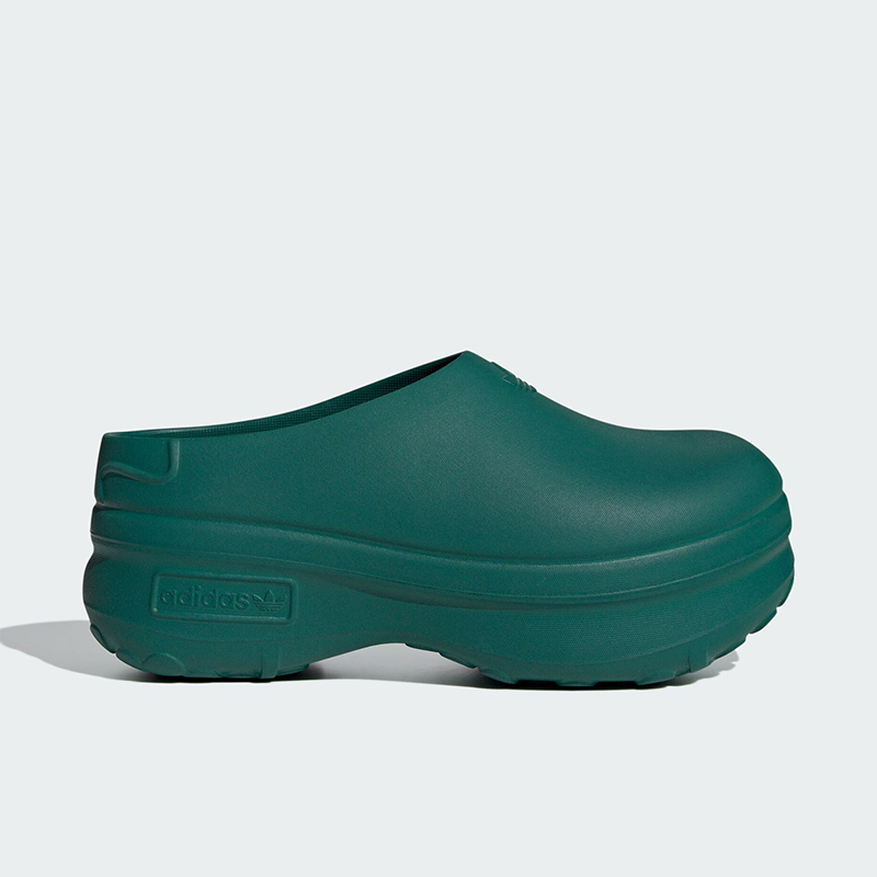 阿迪达斯女士厚底凉鞋穆勒鞋