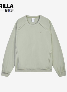 Puma/彪马正品FutureOFF1CE保暖加绒宽松经典圆领卫衣636239-18