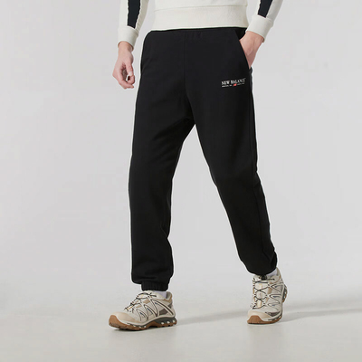 New Balance/NB正品2025新款男子户外休闲运动长裤AMP51373-BK