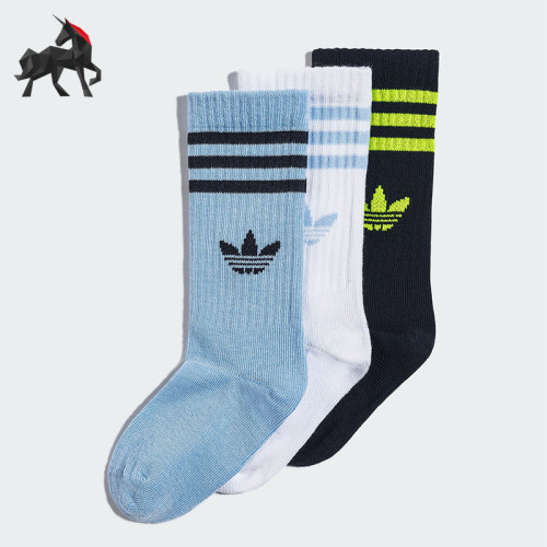 阿迪达斯正品儿童短筒运动袜