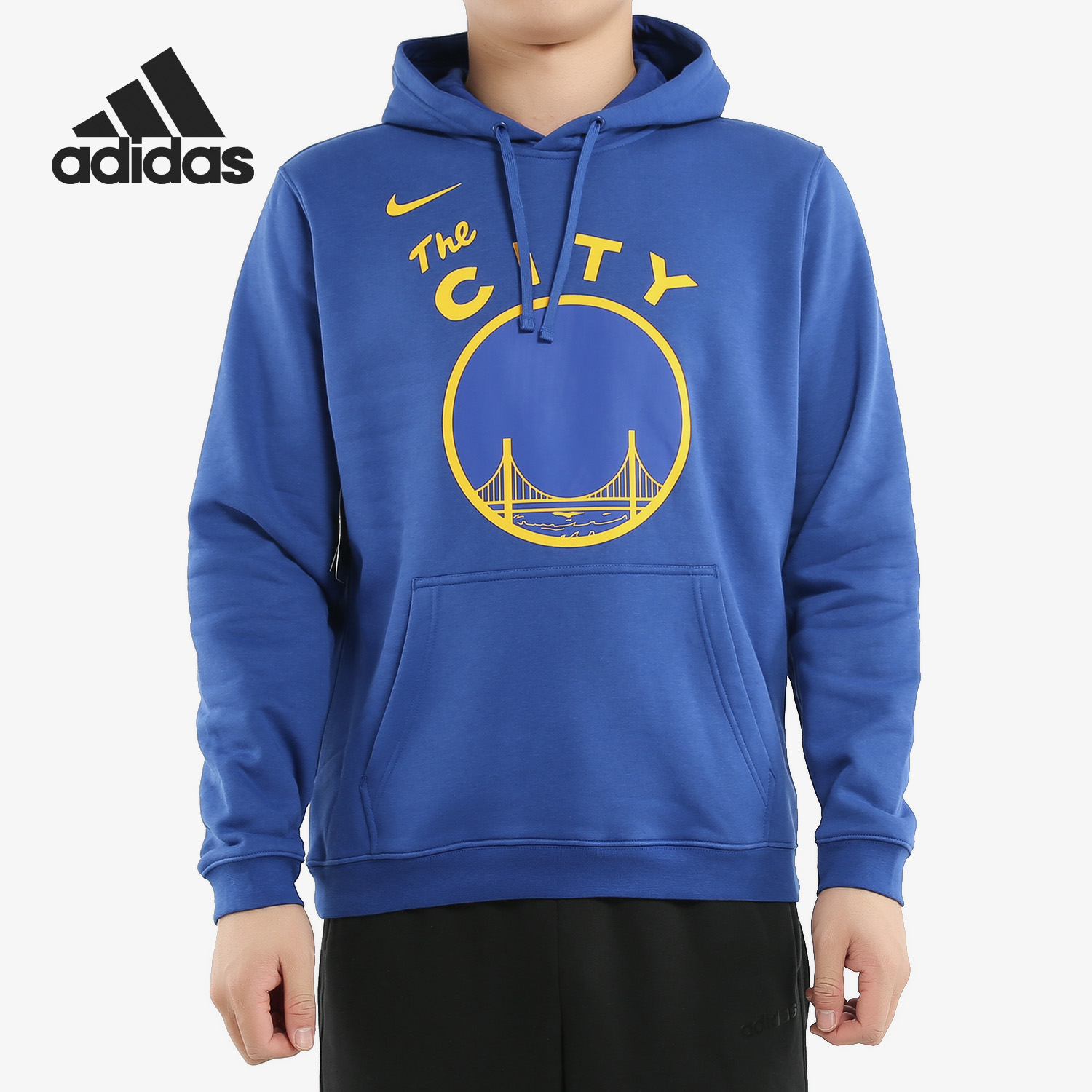 Nike/耐克正品  男子加绒篮球运动连帽套头卫衣CI4521-495