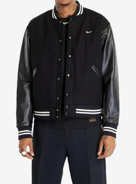Nike/耐克正品Varsity Jacket男女单排扣经典夹克外套FD7845-010