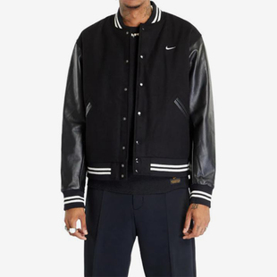 Nike/耐克正品Varsity Jacket男女单排扣经典夹克外套FD7845-010