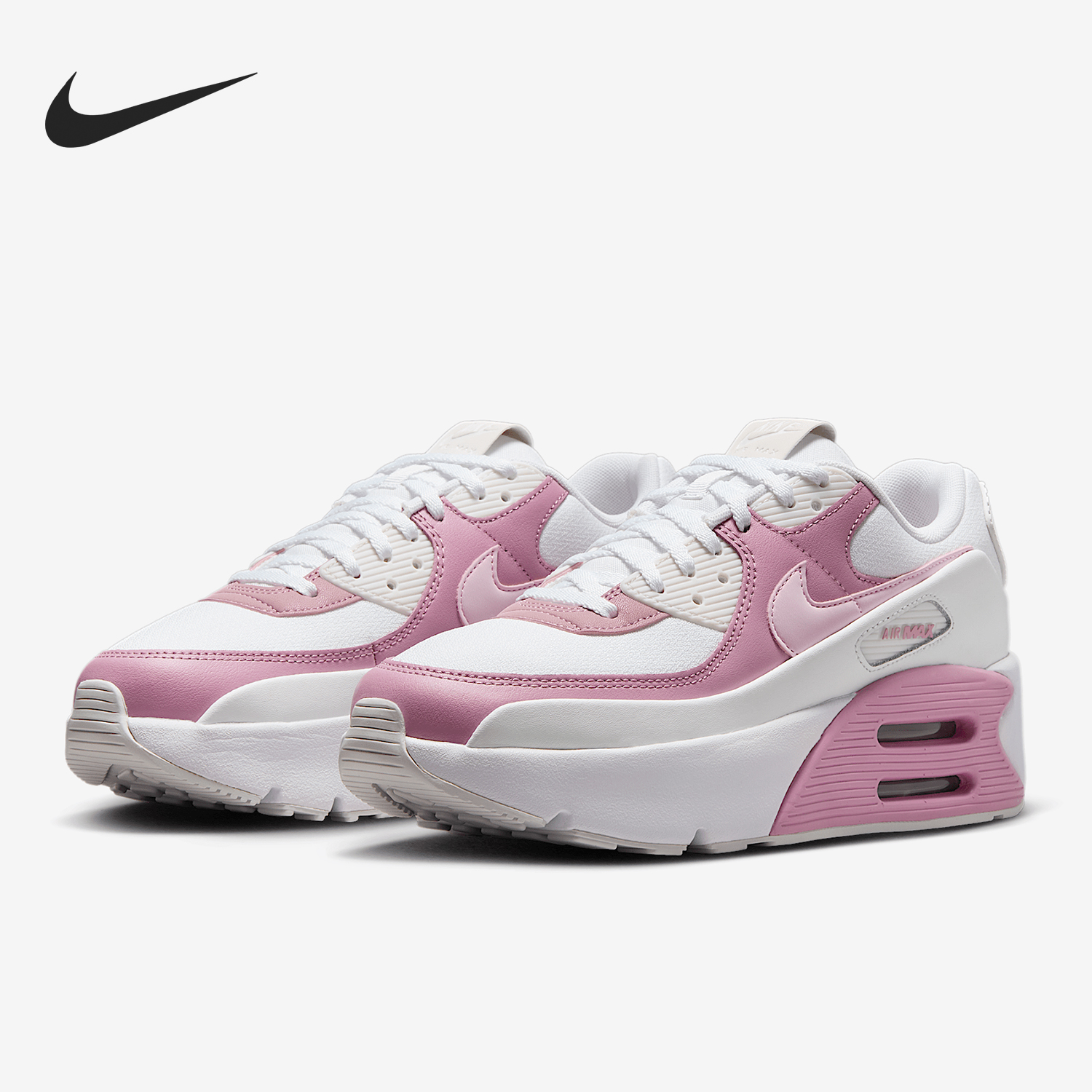 Nike/耐克正品AIR MAX女士厚底低帮缓震气垫运动鞋FD4328-110