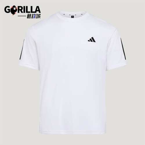 Adidas/阿迪达斯正品夏季男士运动健身圆领经典针织短袖T恤KU8727