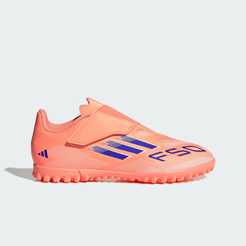 Adidas/阿迪达斯正品F50 CLUB VEL TF儿童运动魔术贴足球鞋JI0035