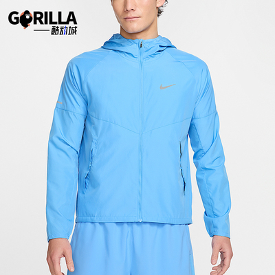 耐克男士梭织透气运动外套