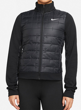 Nike/耐克正品秋季新款女子运动短款保暖棉服外套 DD6062-010