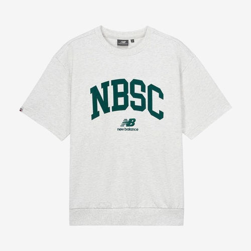 New Balance新百伦正品男字母刺绣圆领运动短袖T恤5CD25353-OA