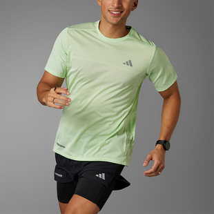 阿迪达斯正ULT 速干跑步运动短袖 ENG 男士 T恤IL7195 TEE Adidas