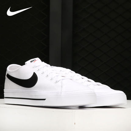 Nike/耐克正品 当季新款男子小白鞋帆布休闲板鞋CW6539-101