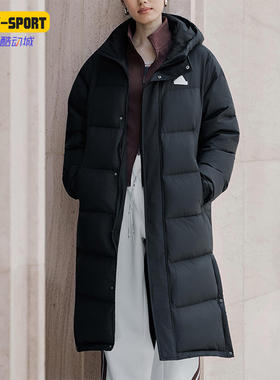 Adidas/阿迪达斯正品V LONG DOWN UG男女长款保暖羽绒服KF6741