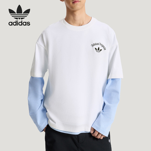 Adidas/阿迪达斯官方正品三叶草男士圆领轻质透气短袖T恤KT3041