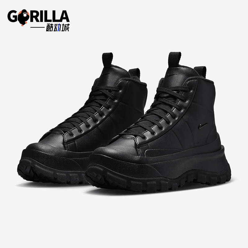 耐克女士厚底耐磨时尚缓震板鞋