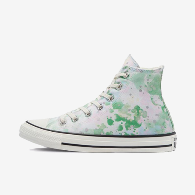 Converse匡威 女款高帮水洗水墨扎染印花感印花帆布鞋 570765C