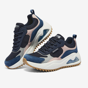 新款 Skechers 斯凯奇正品 2023秋季 女子减震耐磨轻便休闲鞋