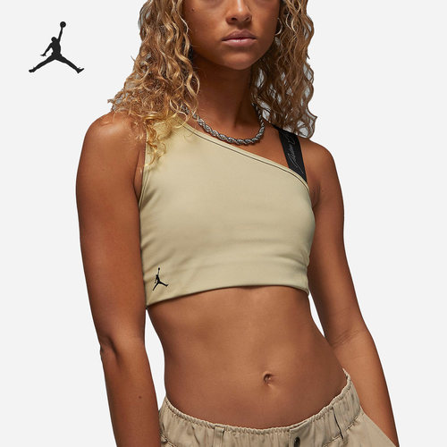 Nike/耐克正品JORDAN女子休闲不对称运动文胸内衣DV3305-250