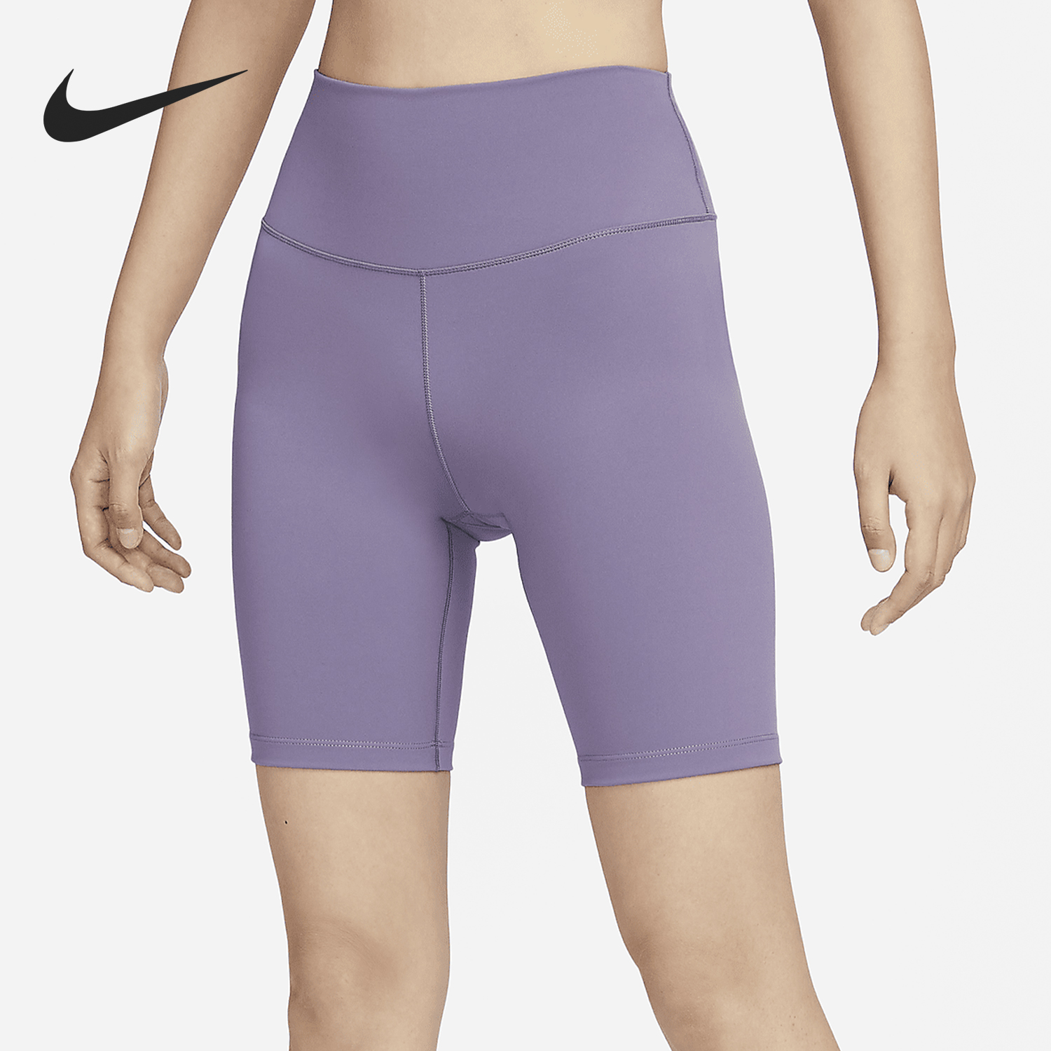 Nike/耐克官方正品One女士高腰紧身运动休闲骑行短裤FN3207-010