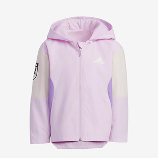 Adidas JACKET 小童时尚 运动连帽夹克外套IA8270 阿迪达斯正品