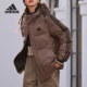 男女保暖运动休闲连帽羽绒服JW6734 新款 Adidas 阿迪达斯正品