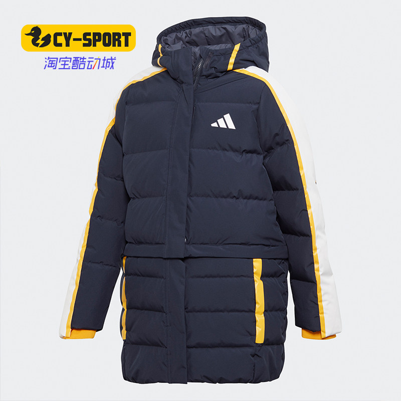 Adidas/阿迪达斯正品新款大童装冬季训练休闲运动羽绒服 GG3703