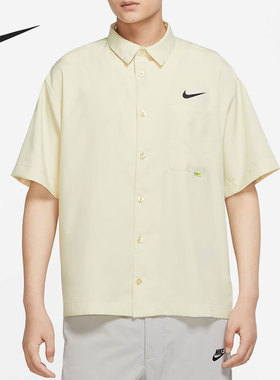 Nike/耐克官方正品男子舒适透气翻领休闲运动短袖T恤 DX6308-244