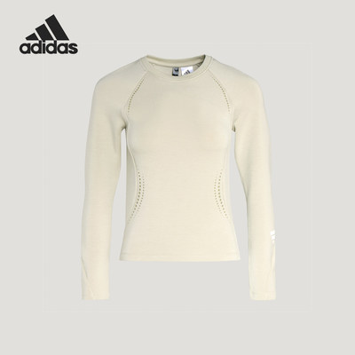 Adidas/阿迪达斯正品FOS W TEE LS 女士圆领长袖T恤KV4858