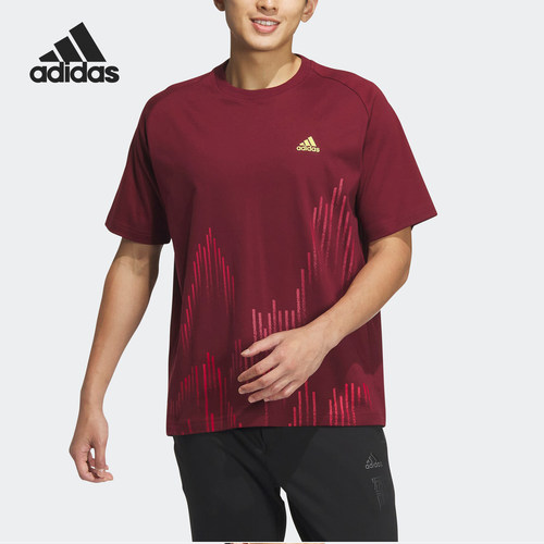 Adidas/阿迪达斯男士短袖T恤