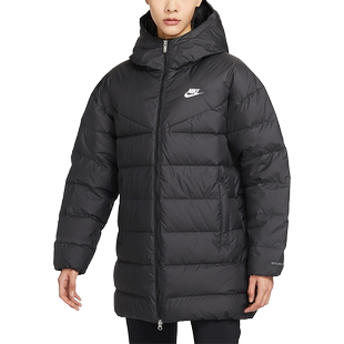 Nike/耐克官方冬季新款女子保暖加厚中长款羽绒服DQ6874-010