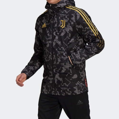 阿迪达斯男子足球运动棉服