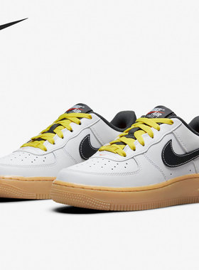 Nike/耐克正品Air Force 1 Low大童女子低帮运动鞋DO5854-100