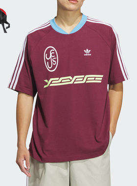 Adidas/阿迪达斯正品三叶草男士复古宽松运动短袖T恤JN5821