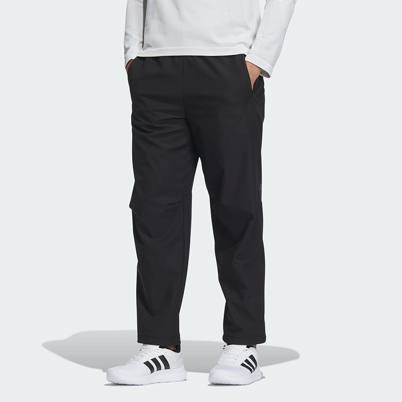 Adidas/阿迪达斯正品秋冬新款男士梭织运动直筒休闲裤JZ8406