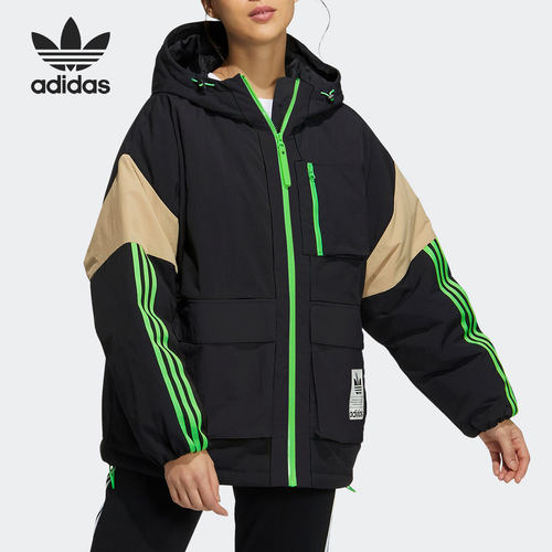 Adidas/阿迪达斯女子连帽羽绒服