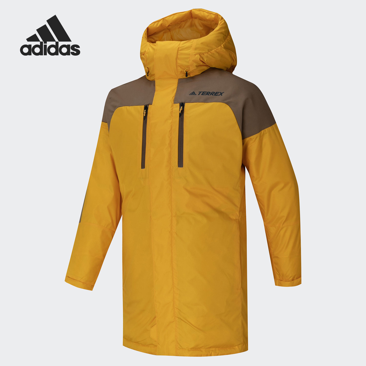 Adidas/阿迪达斯正品新款男女冬季休闲户外保暖运动羽绒服 GE9917