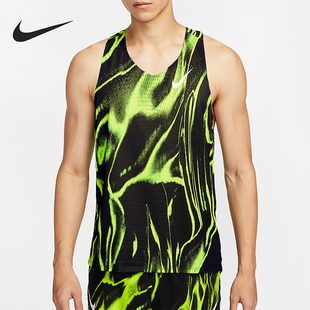 耐克正品 运动透气跑步背心T恤HV2644 Dri ADV男士 702 FIT Nike