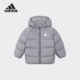 Adidas 简约婴童保暖连帽休闲棉服外套IP5656 阿迪达斯正品