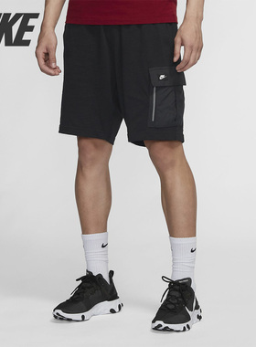Nike/耐克正品男新款透气休闲工装裤五分裤 BV3117-010