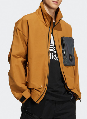 Adidas/阿迪达斯正品三叶草休闲男子时尚潮流运动外套 H58070