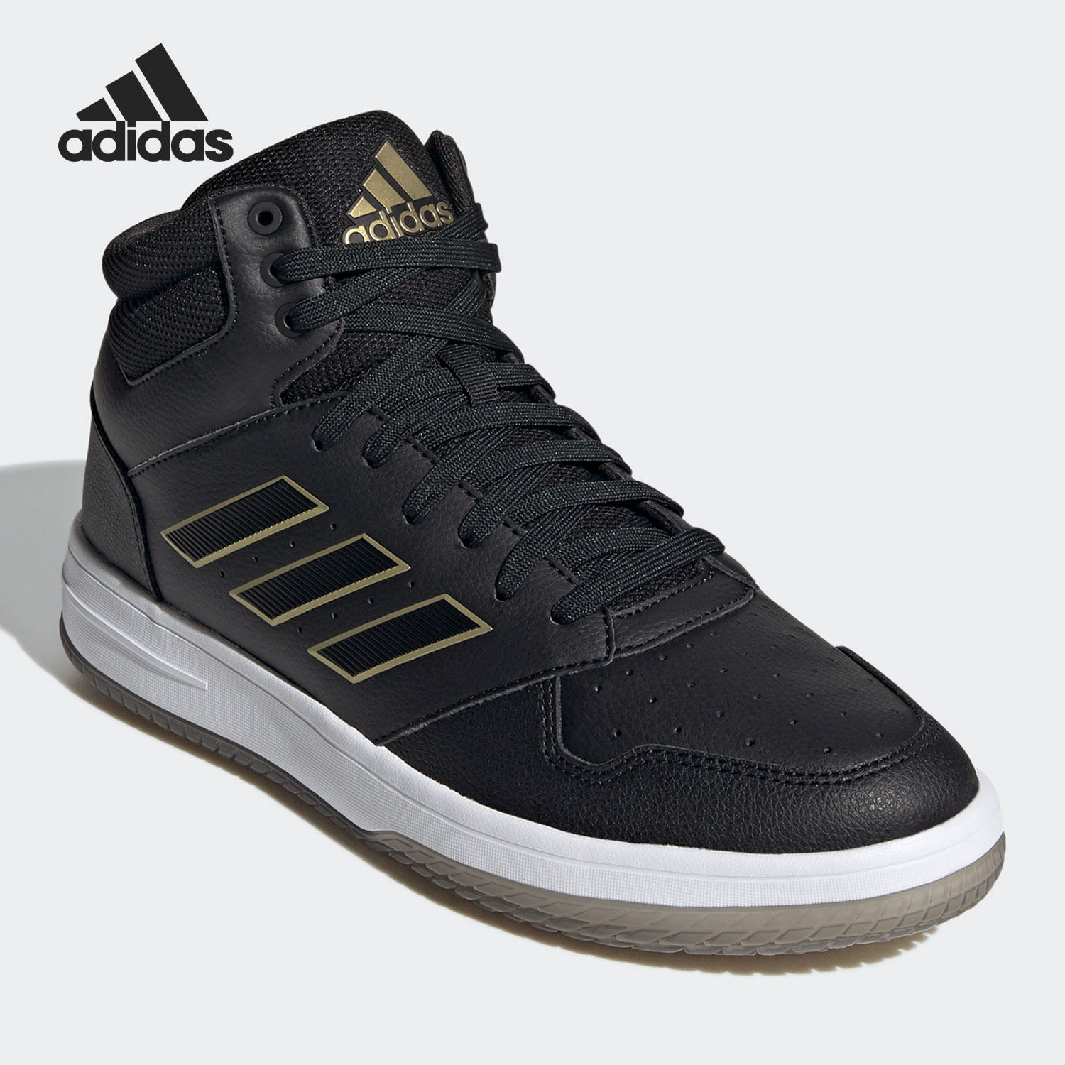 Adidas/阿迪达斯正品 GAMETAKER 男子中帮运动板鞋 FZ3677,运动鞋new,篮球鞋,淘宝优惠券,粉丝福利购,淘宝优惠卷