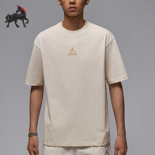 Nike/耐克正品JORDAN男士圆领休闲宽松耐穿透气短袖IM3354-047