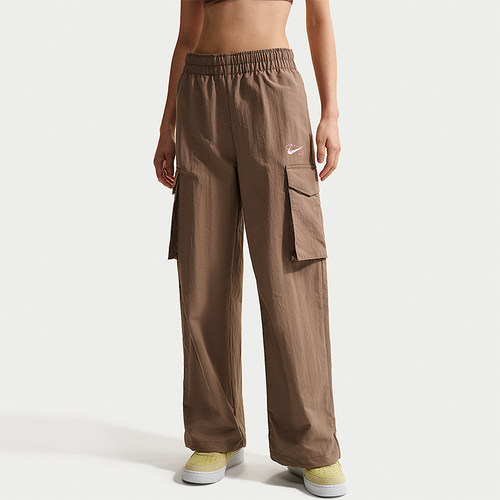 Nike/耐克正品Sportswear女士复古防晒中腰工装长裤IR7567-214
