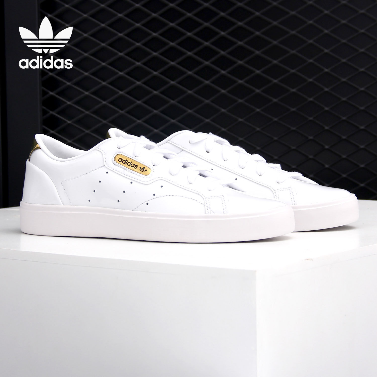 36女子Adidas/阿迪达斯正品当季新款三叶草运动休闲板鞋FV3395,运动鞋new,运动休闲鞋,淘宝优惠券,粉丝福利购,淘宝优惠卷