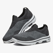 男子轻质舒适透气一脚蹬缓震休闲健步鞋 Skechers 斯凯奇正品