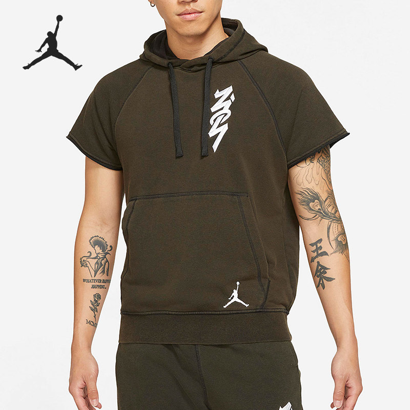 Nike/耐克正品Jordan 当季新款男子休闲短袖连帽卫衣DA9843-010,运动服/休闲服装,运动卫衣/套头衫,淘宝优惠券,粉丝福利购,淘宝优惠卷